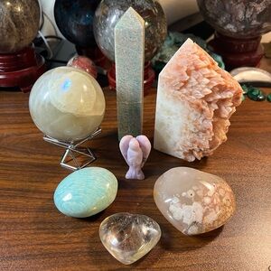 Crystal Bundle w/ 2 Premium Pieces (7 pc total) 🔮✨ A41
